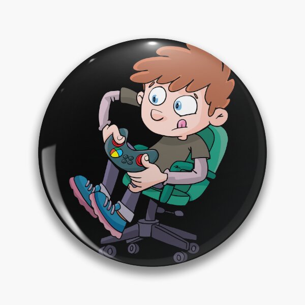 Item preview, boy is briskly playing a computer game designed and sold by duxpavlic.