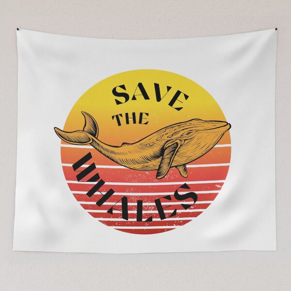 Item preview, Save the whales designed and sold by addict2reading.