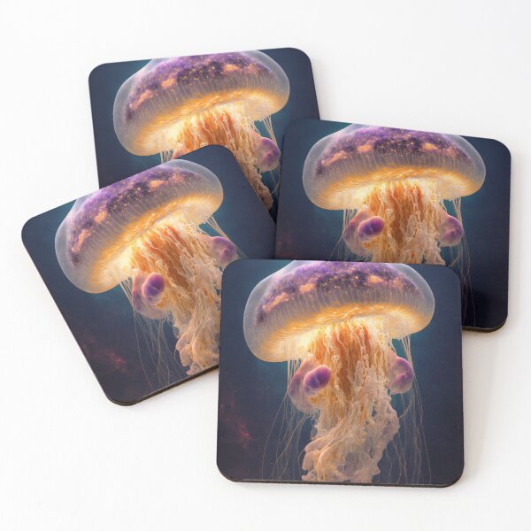Item preview, Jellyfish Visions: An Artistic Journey Under the Sea designed and sold by AstralArtisan.
