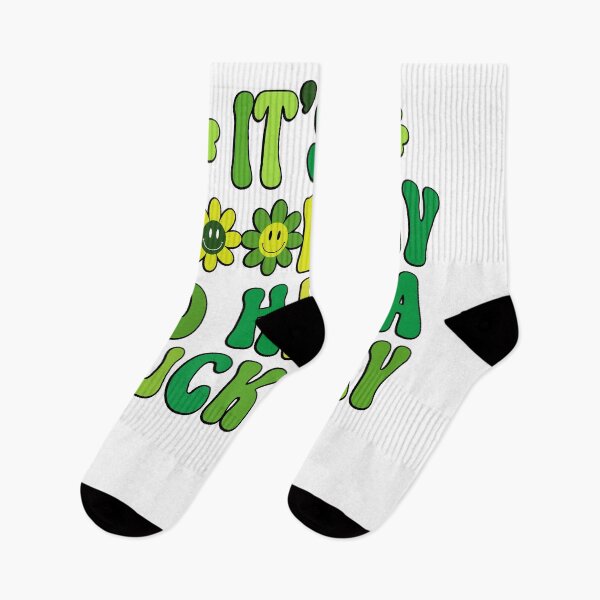 Item preview, Green Retro Groovy St Patricks Day Party Men Women funny Sticker designed and sold by KGN  CREATIVITY.