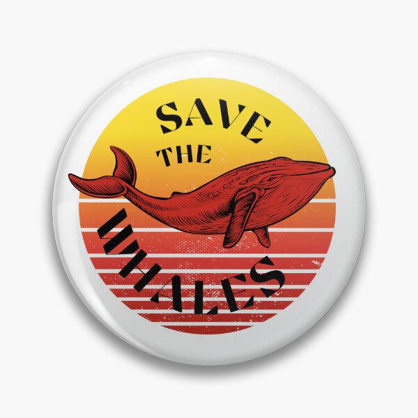 Item preview, Save the whales designed and sold by addict2reading.