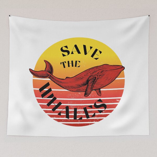 Item preview, Save the whales designed and sold by addict2reading.