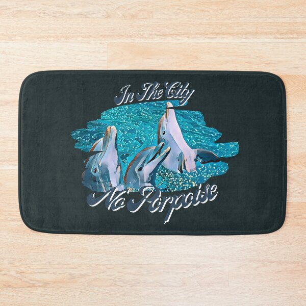 Item preview, No Porpoise In The City. For a dolphin lover, for a marine biologist, for an ocean lover. designed and sold by Wentoo.