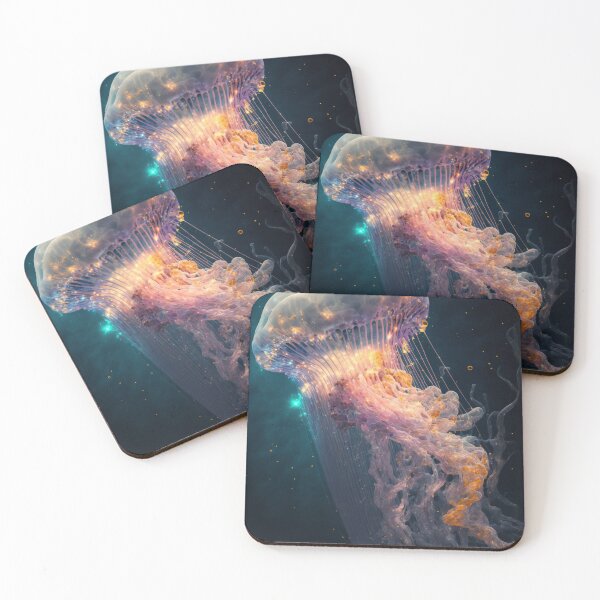 Item preview, Jellyfish Impressions: A Creative Tribute to Ocean Wonders designed and sold by AstralArtisan.