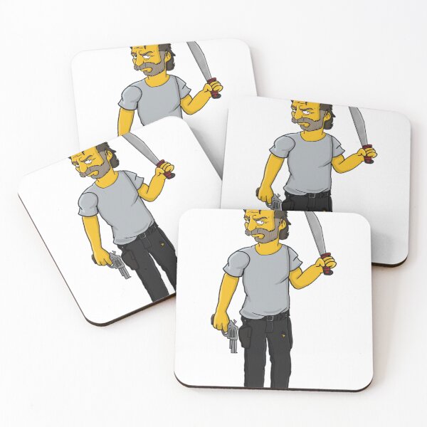 Item preview, Rick Grimes as Simpson  designed and sold by amliwgualad.