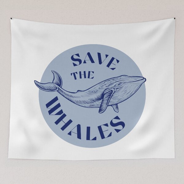 Item preview, Save the whales designed and sold by addict2reading.