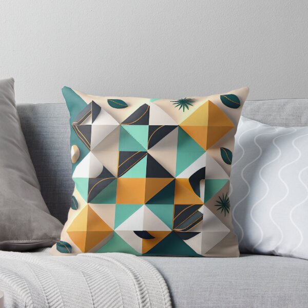 Item preview, Aesthetic Minimalist Pattern Digital Painting designed and sold by CodeAndColors.