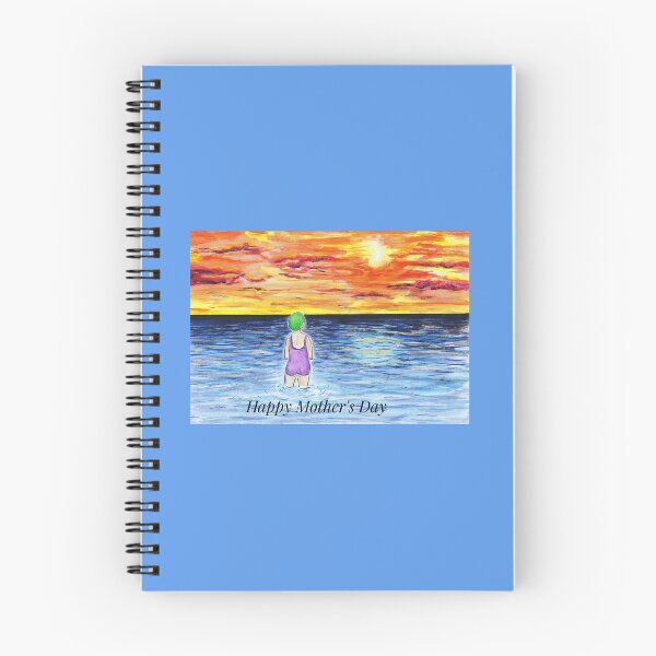 Item preview, Mother's Day Swimmer -Wild Swimming designed and sold by Breezy Cove Art.