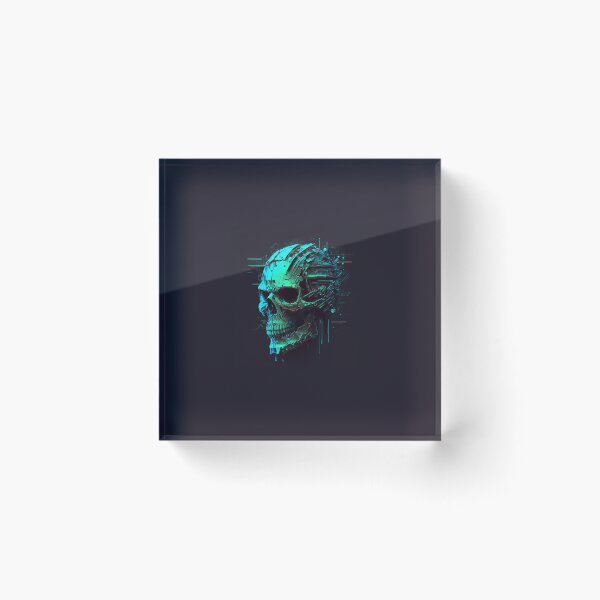 Item preview, Cyberspace Skull designed and sold by galde.