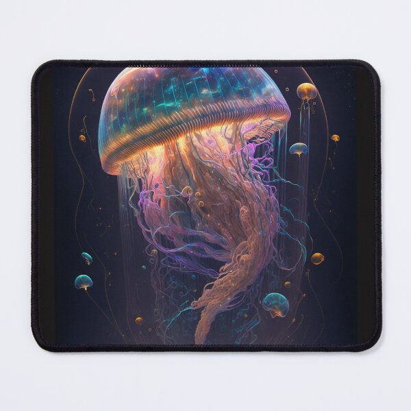 Item preview, Jellyfish Realms: An Artistic Exploration of the Ocean's Beauty designed and sold by AstralArtisan.