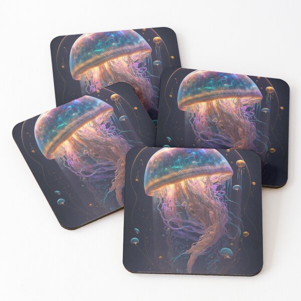 Item preview, Jellyfish Realms: An Artistic Exploration of the Ocean's Beauty designed and sold by AstralArtisan.