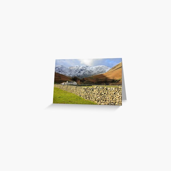 Dry Stone Wall at Wasdale Greeting Card