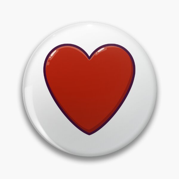Item preview, Red Love Heart designed and sold by Penzilla.
