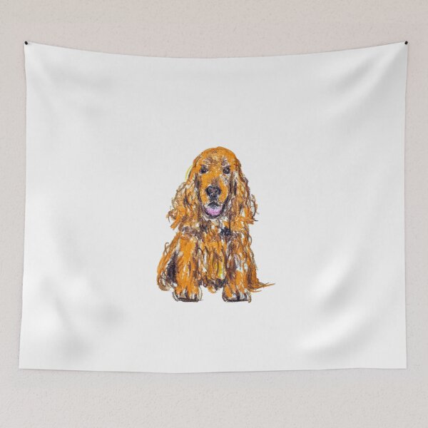 Item preview, Pastel Cocker Spaniel without background designed and sold by MadeBySicilian.