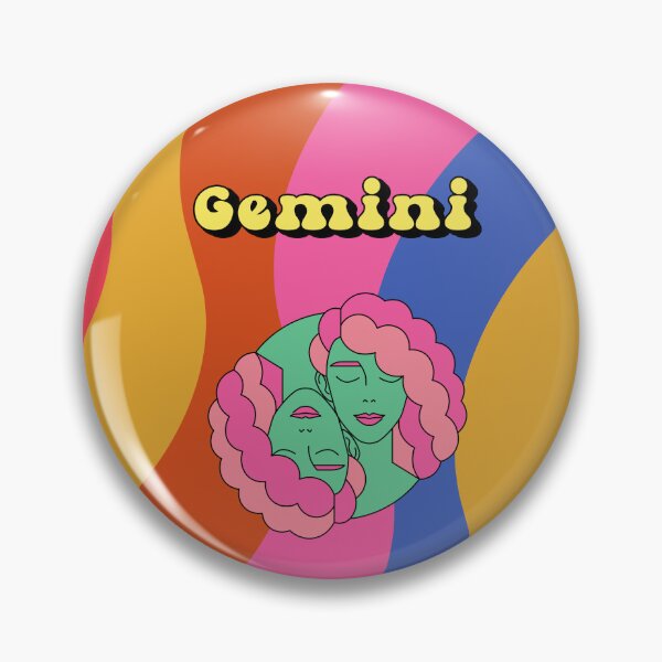 Item preview,  Retro Gemini Zodiac Star Sign designed and sold by GaryDobson.