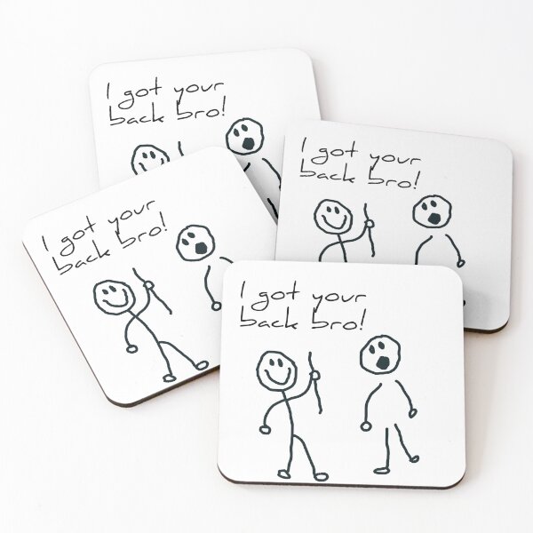 Item preview, I got your back - support for friends designed and sold by Monkonthehill.