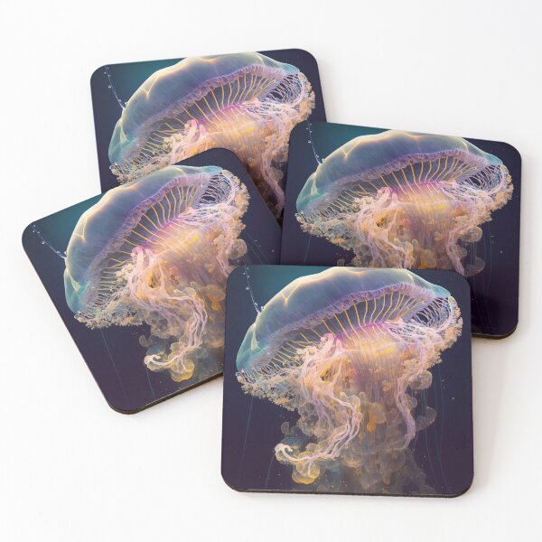 Item preview, Jellyfish Wonders: A Mesmerizing Display of Oceanic Art designed and sold by AstralArtisan.