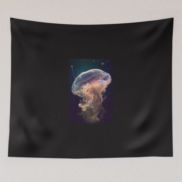 Item preview, Jellyfish Wonders: A Mesmerizing Display of Oceanic Art designed and sold by AstralArtisan.