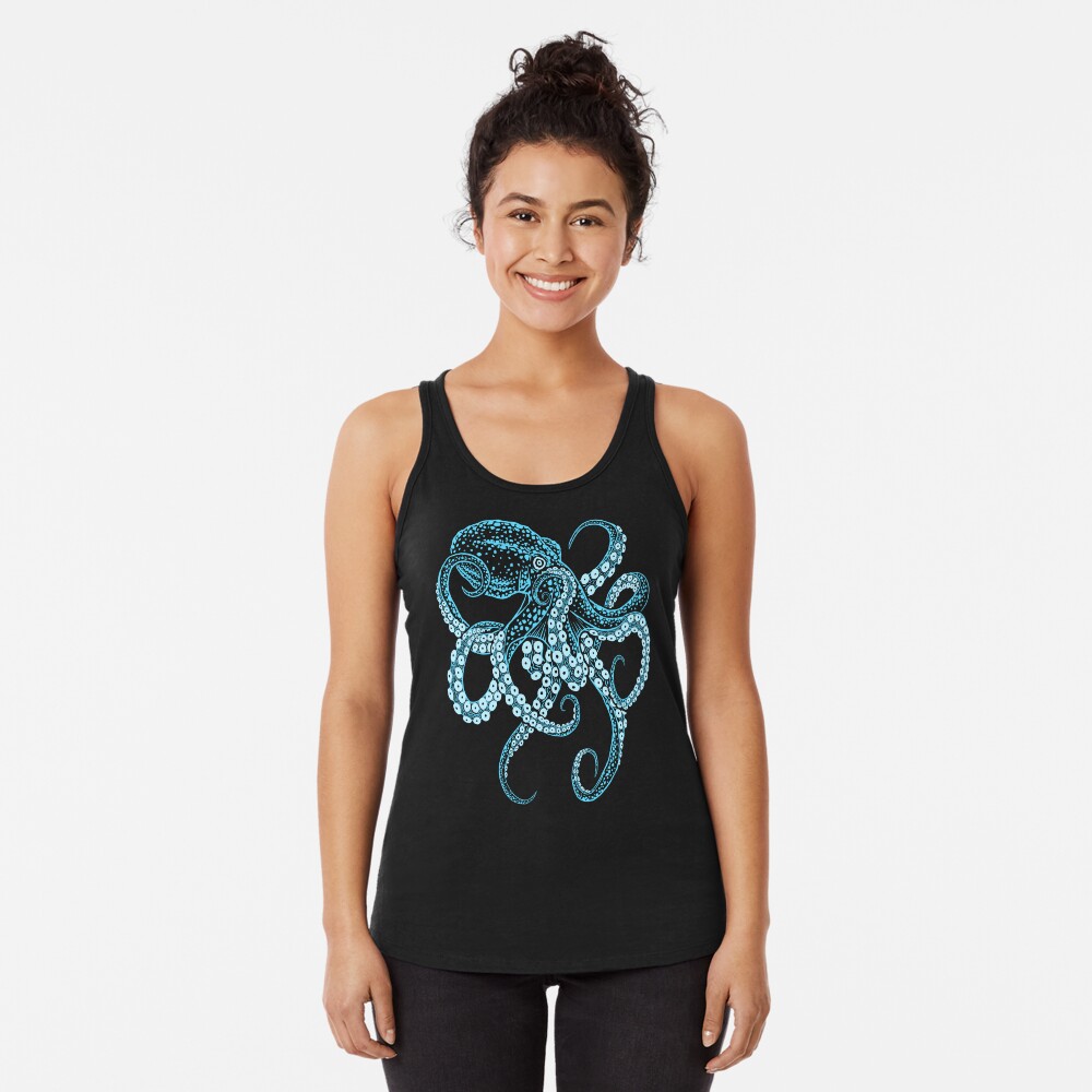 Vista previa del artículo con la obra «Camiseta con espalda nadadora», diseñado y vendido por crisp002.