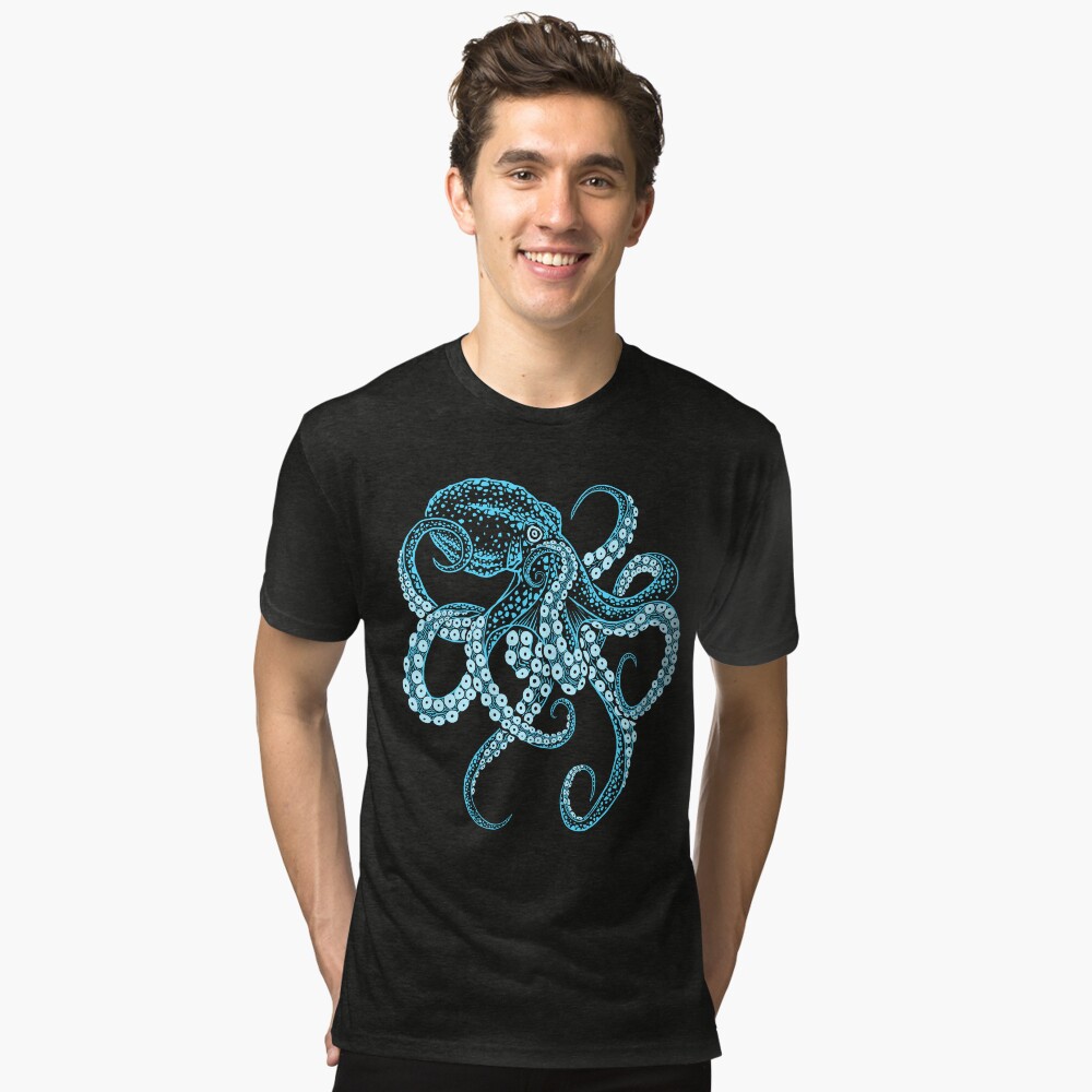Vista previa del artículo con la obra «Camiseta de tejido mixto», diseñado y vendido por crisp002.