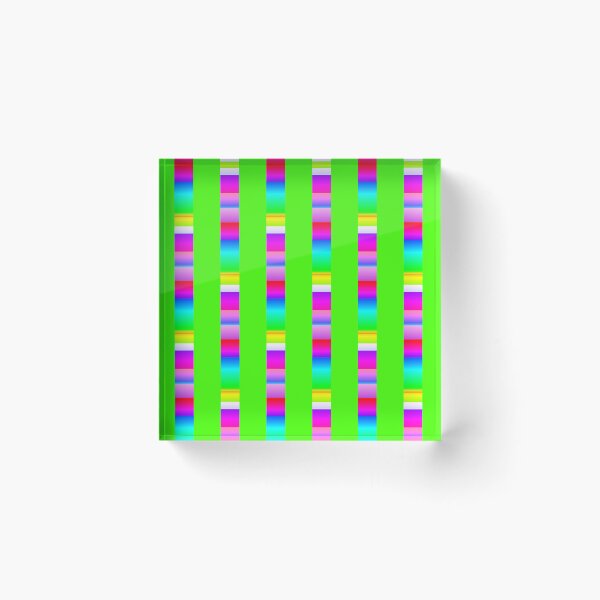 Item preview, Green rainbow line pattern | creative color pattern designed and sold by lausn.
