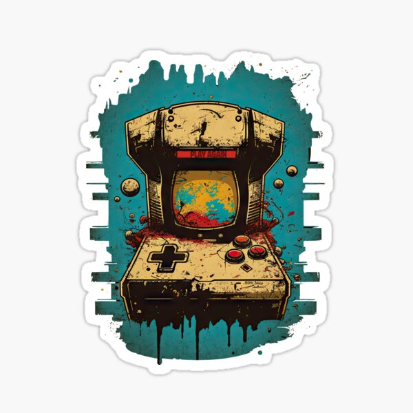 Item preview, Retro Arcade Gaming Masterpiece T-Shirt: A Tribute to the Golden Age of Gaming designed and sold by francodelgrando.