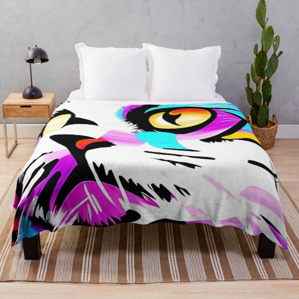 Item preview, Colorful graffiti - cat love designed and sold by Dalive.
