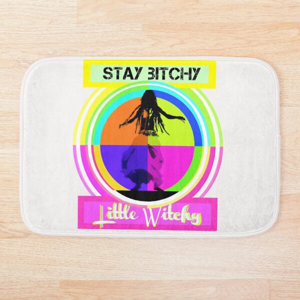 Artikelvorschau, Stay Bitchy Little Witchy in Trippy LGBTQ+ Colors entworfen und verkauft von LearnedAfter30.
