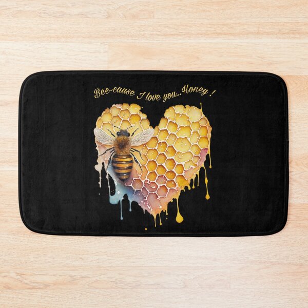 Item preview, Bee cause I Love you Honey - Funny Loving Cute Animal Pun designed and sold by Top Seller ⭐⭐⭐⭐⭐ 5/5.