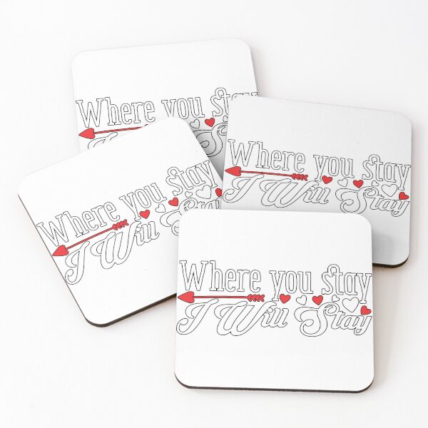 Item preview, Where You Stay I will Stay designed and sold by potchidesigns.