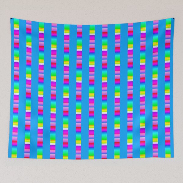 Item preview, Bright abstract pattern | colorful blue modern  designed and sold by lausn.