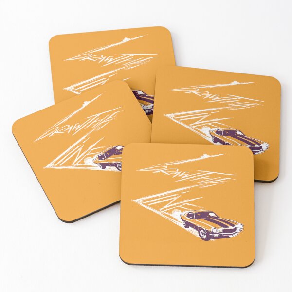 Item preview, Draw the Line - Camaro Orange designed and sold by Kinky-Woom.