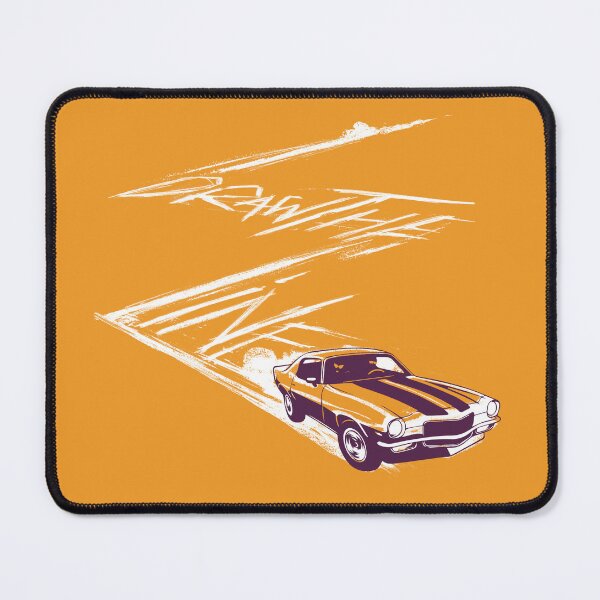 Item preview, Draw the Line - Camaro Orange designed and sold by Kinky-Woom.