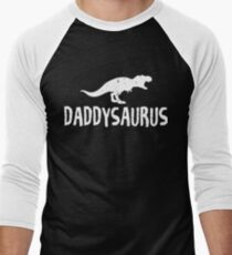 Daddysaurus Baseballshirt mit 3/4-Arm