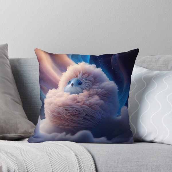 Item preview, Frozen Fluff in Space Digital Painting designed and sold by CodeAndColors.