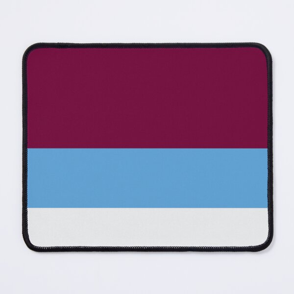 Item preview, Burnley Claret, Blue and White Tricolour designed and sold by Sporting Colour.
