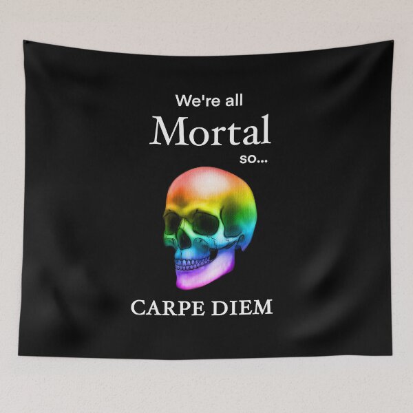 Item preview, Skull Rainbow. Carpe Diem. designed and sold by Naturascopia.