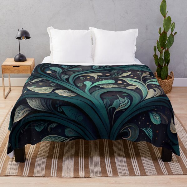 Item preview, Calming Organic Enchanted Pattern Digital Painting designed and sold by CodeAndColors.
