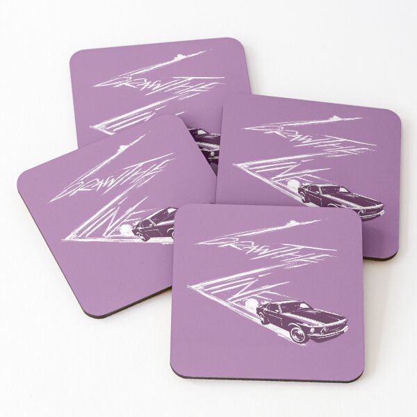 Item preview, Draw the Line - Mustang Purple designed and sold by Kinky-Woom.