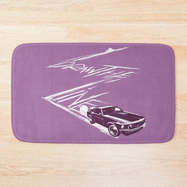 Item preview, Draw the Line - Mustang Purple designed and sold by Kinky-Woom.