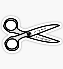 Supercut (Lorde) - "In My Head" Sticker