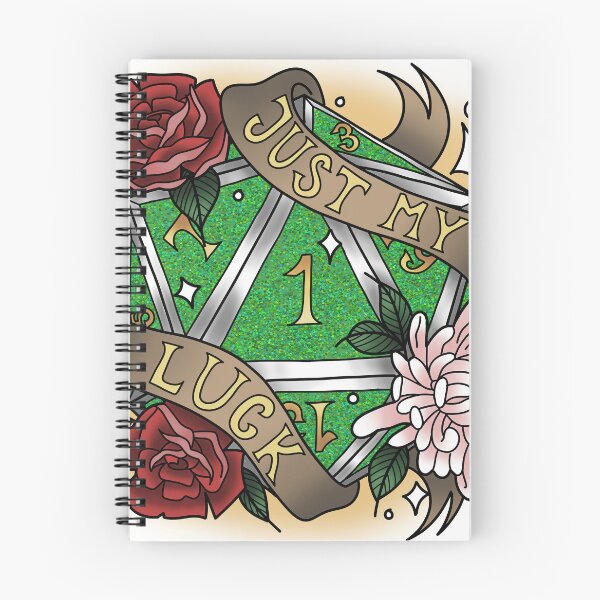 Artikelvorschau, Just My Luck Nat 1 Glitzergrün entworfen und verkauft von Xyluxus.