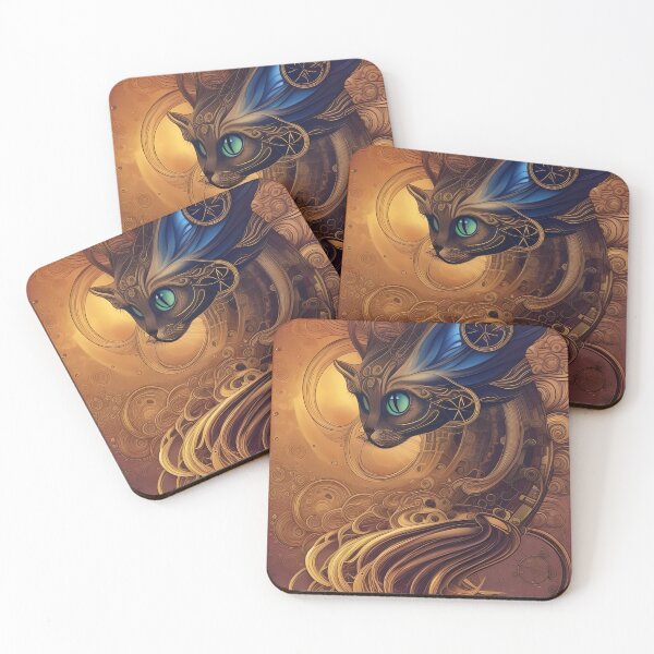 Item preview, Steampunk Cat designed and sold by HelenHollywood.