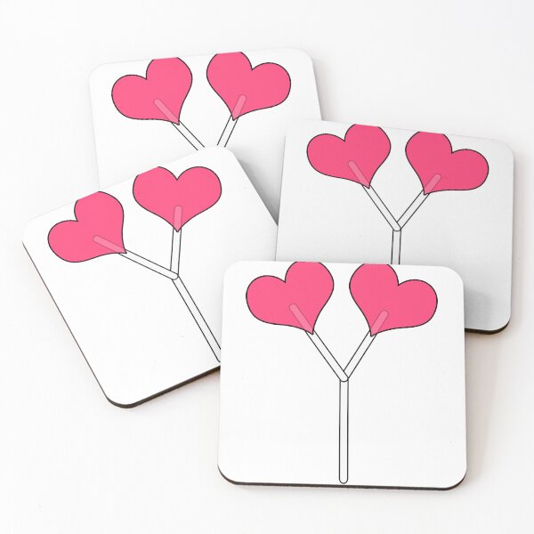 Item preview, Double Y Heart Lolly designed and sold by UniqueDesignHub.