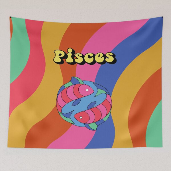Item preview, Retro Pisces Zodiac Star Sign designed and sold by GaryDobson.