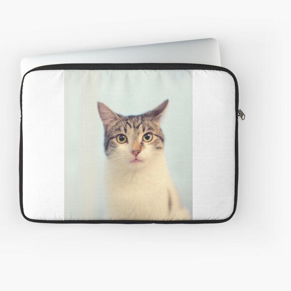Kitty Cat Portrait Laptop Sleeve