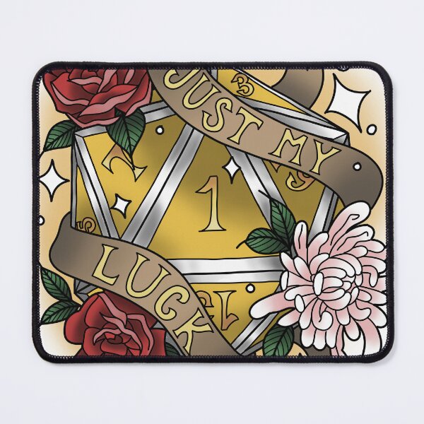Item preview, Just My Luck Nat 1 Yellow designed and sold by Xyluxus.