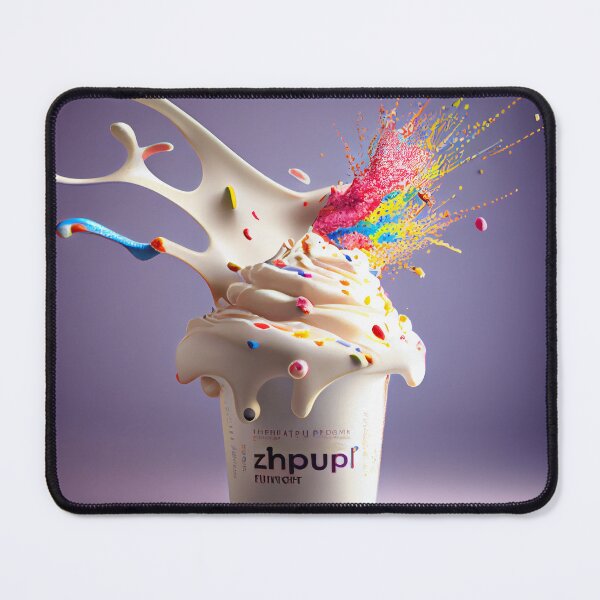 Item preview, Euphoric Yoghurt Delight Digital Painting designed and sold by CodeAndColors.