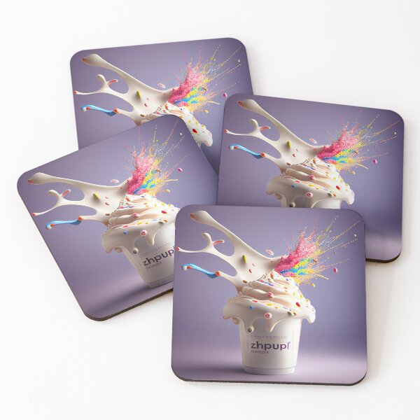Item preview, Euphoric Yoghurt Delight Digital Painting designed and sold by CodeAndColors.
