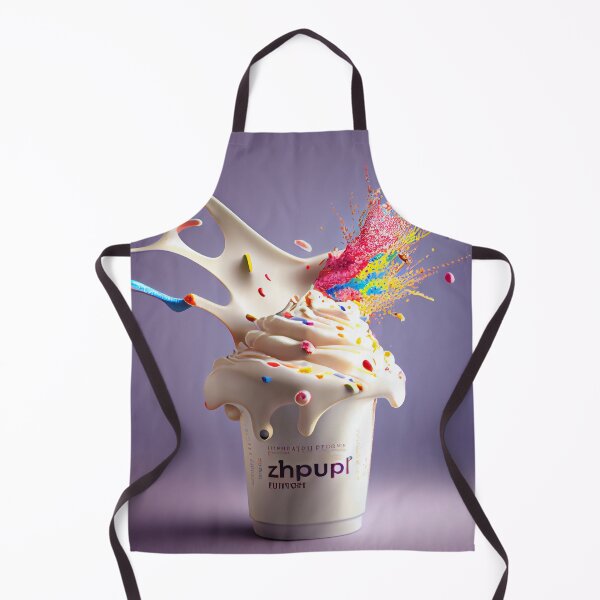 Artikelvorschau, Euphoric Yoghurt Delight Digital Painting entworfen und verkauft von CodeAndColors.